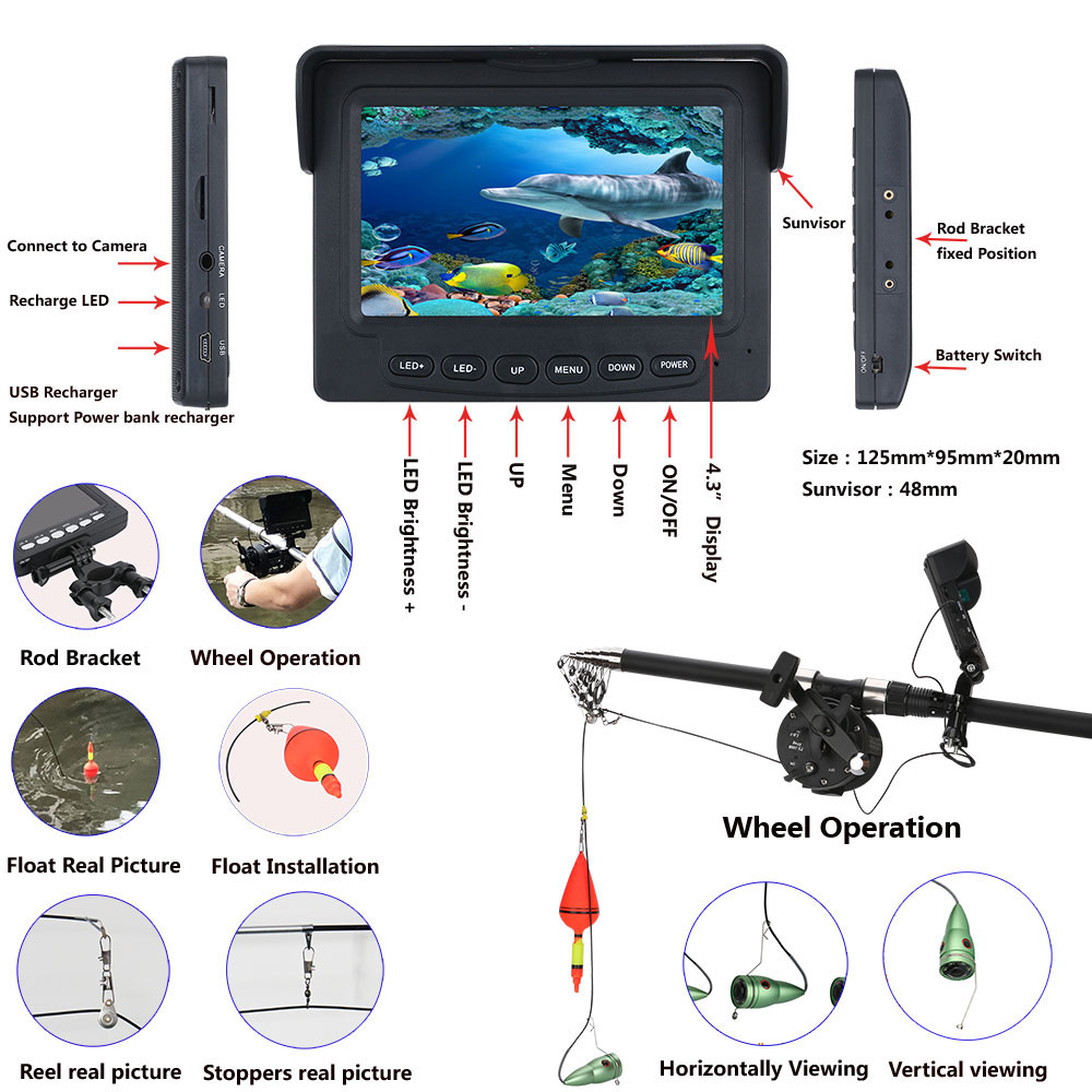RealTime Fishing Rod Camera With Night Vision The HunterGear US